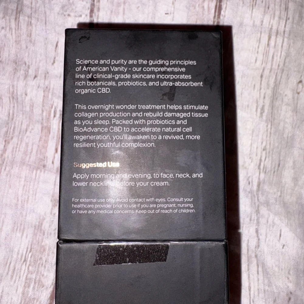 American Vanity face serum new! 1 oz